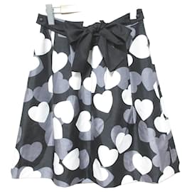 Autre Marque Falda TO BE CHIC con estampado de corazón