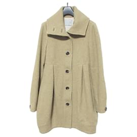 Abrigo de mezcla de lana y angora luxe theory
