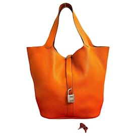 Bolso Hermès Picotin Lock GM de piel de becerro
