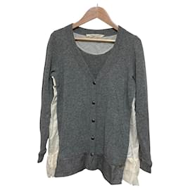 Autre Marque Strickjacke mit Besatz ottod'Ame Docking Knit Cardigan