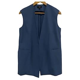 Chaleco STRETCH OXFORD sin cuello Theory