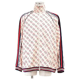 Chaqueta Gucci GG Interlocking Monogram de poliéster y algodón