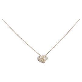 Autre Marque Collana Cuore di Diamante Au750