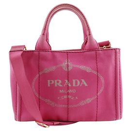 Prada Canapa Canvas 2way Tasche