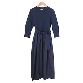 Autre Marque Vestido de punto color arena ESTNATION