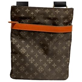 Borsa a tracolla in jacquard monogram russet - Autre Marque