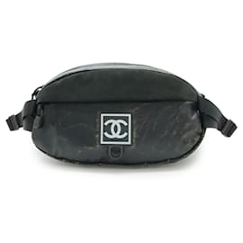 Chanel Sports Line Gürteltasche aus Wildleder und Gummi