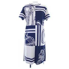 Vestido de mezcla de seda Hermes - Hermès