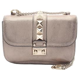 Borsa a tracolla in pelle Valentino Rockstud