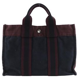 Hermès Borsa Fourre Tout PM in cotone Hermes