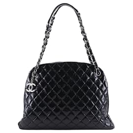 Borsa Bowling Mademoiselle Chanel in pelle vernice 2way Tote Bag