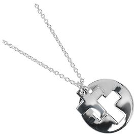 Tiffany & Co Collana Tiffany Stencil Cross Silver 925