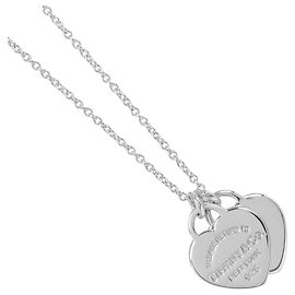 Tiffany & Co Collana Tiffany Return to Tiffany Double Heart Tag 925
