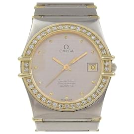 Omega Constellation Armbanduhr aus Edelstahl