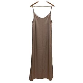 Autre Marque Noble Luna Satin-Camisole-Kleid