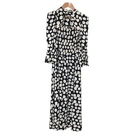 Autre Marque Vestido snidel con cintura fruncida