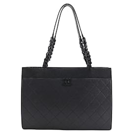 Borsa Tote 2way Chanel Large Shopping in pelle Matelasse