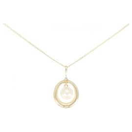 Autre Marque Collana di Perle Akoya K14YG/585YG