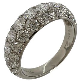 Autre Marque CHAR 71RB220 Platin-Diamantring aus Pt950