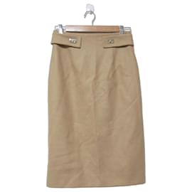 Autre Marque Falda midi de lana Paule Ka