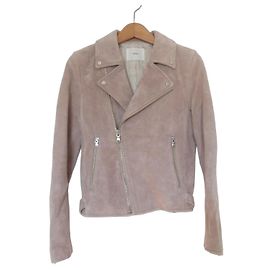 Autre Marque IENA Rider-Jacke aus Ziegenwildleder