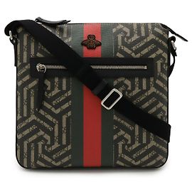 Borsa a tracolla Gucci GG Kaleido GG Supreme in PVC
