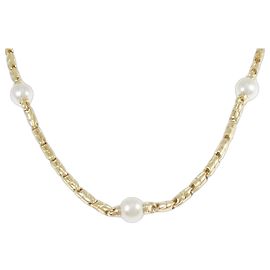 Bulgari Collana Bvlgari in oro Au750 con perle Akoya