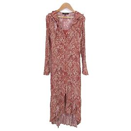 Autre Marque All Saints LIANA WAIMEA KLEID Chiffon-Kleid