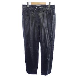Autre Marque Pantaloni in pelle Olivier Theyskens