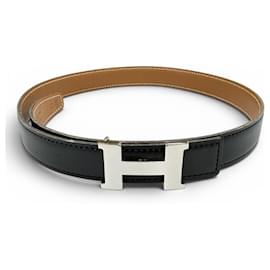 Cinturón HERMES de cuero vintage - Hermès