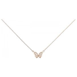 Autre Marque Collar Butterfly de Diamantes K10PG