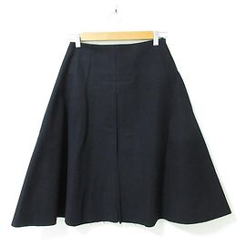 Autre Marque Saia evasê de lã Melton MADISONBLUE