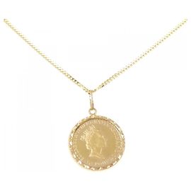 Autre Marque Collana con Moneta Au750