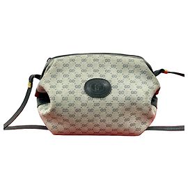 Gucci Micro GG Leder Schultertasche