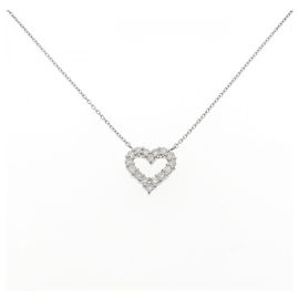 Autre Marque Collana con Diamanti Pt900/Pt850