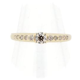 Autre Marque GSTV Brown Diamond Au750 Ring