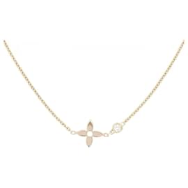 Collana Pendente Monogram Idir 750 in Oro Rosa e Diamanti Louis Vuitton