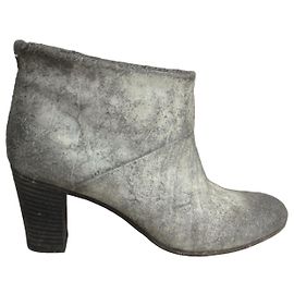 Maison Martin Margiela Maison Margiela Botines MM22 de Cuero