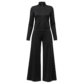 Max Mara Leisure Completo Due Pezzi Jersey Nero