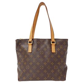 Borsa Tote Louis Vuitton Monogram Marrone