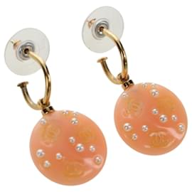 CHANEL COCO Mark Pierce plastica Rosa CC Autentico 189827M