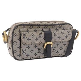 LOUIS VUITTON Borsa a Spalla Monogram Mini Juliet MM Blu M92004 LV Auth BA13715