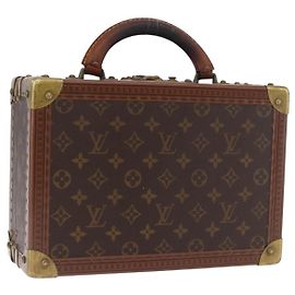 LOUIS VUITTON Monogram Cotville 30 Trunk LV Auth 190055V