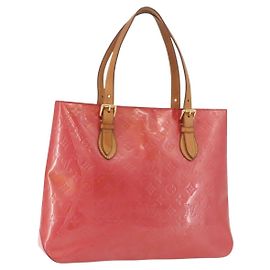 LOUIS VUITTON Vernis Brentwood Shoulder Bag Fran Boise M9151F LV Auth 191062