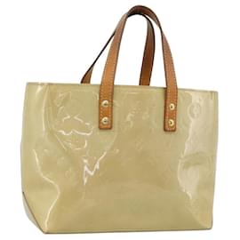 LOUIS VUITTON Borsa Monogram Vernis Reade PM Beige M91144 LV Auth BA13915