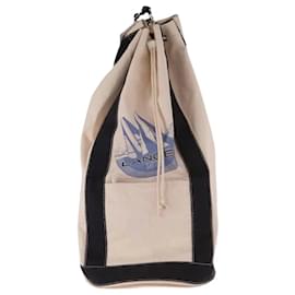 Lancel travel bag ecru cloth