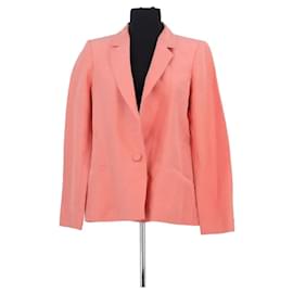 Blazer SéZane in lino rosa