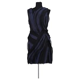 Lanvin Kleid aus schwarzer Seide