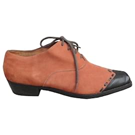 Jean Gaborit Vintage-Schuhe aus Leder und Wildleder - Autre Marque