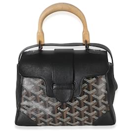 Goyard Tela Goyardine nera Saigon Souple Mini